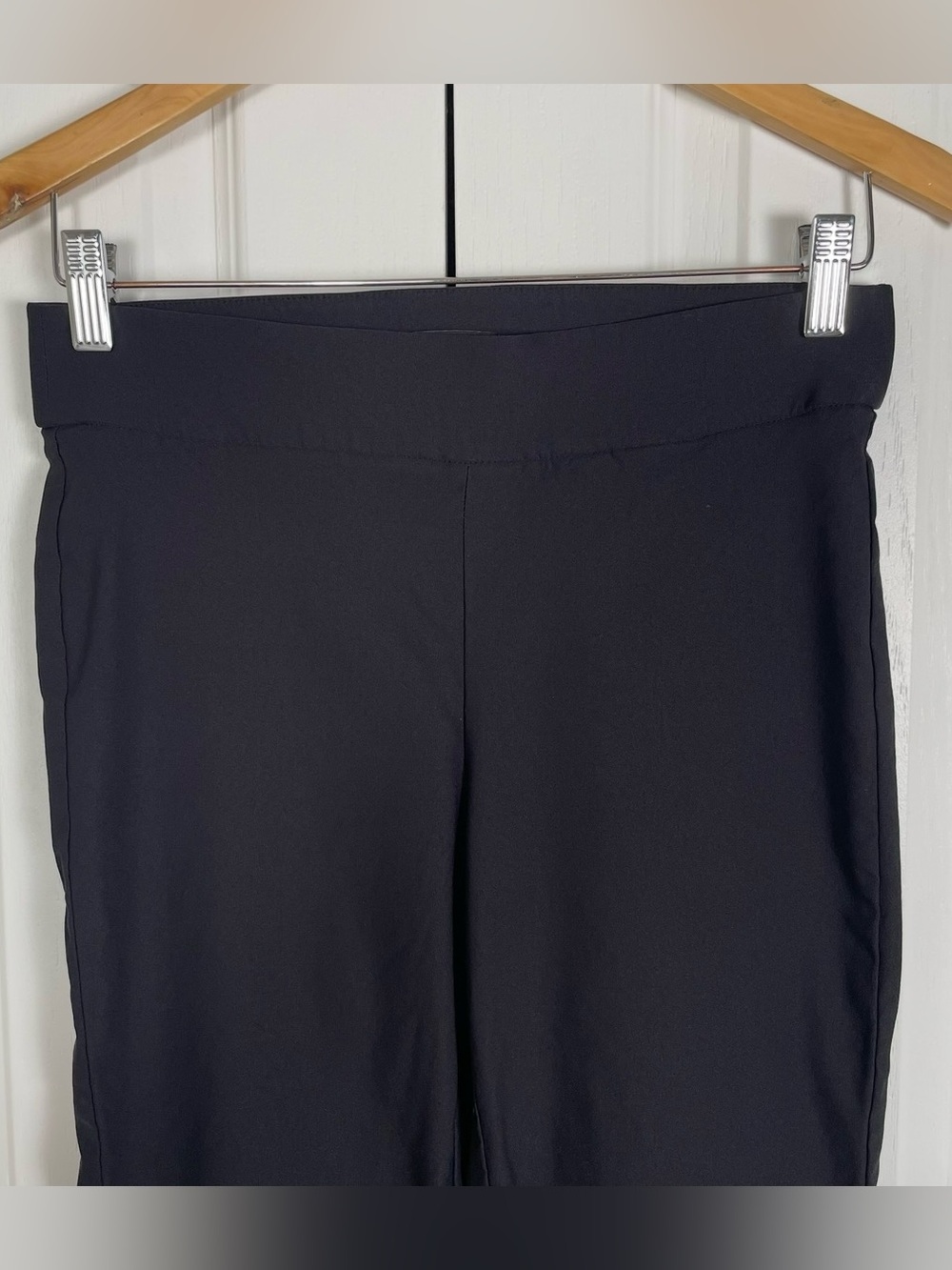 Simply Vera Vera Wang Bootcut Pants Womens S Black Pull On Stretch Career Office - Picture 2 of 13